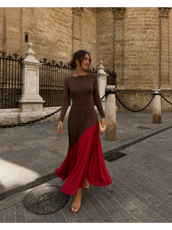 Robe marron/rougeâtre de Longoria