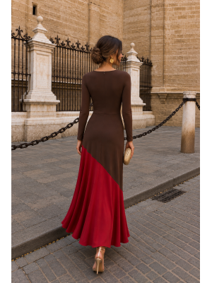 Robe marron/rougeâtre de Longoria