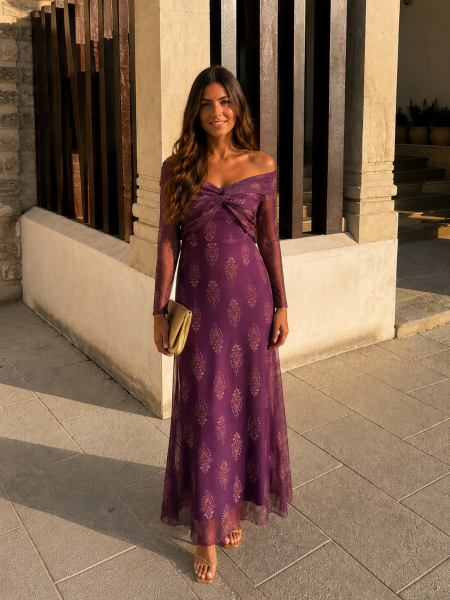 Vestido Vulcano Roxo 2