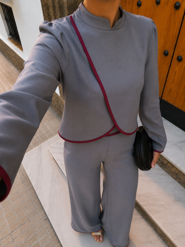 Latifa Grey Set