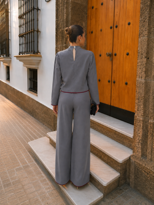 Ensemble gris Latifa