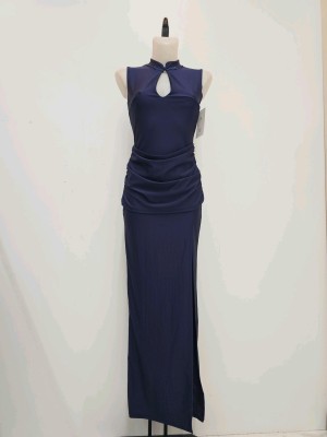 Vestido azul marinho Kawasaki