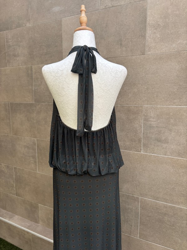 Okoro Green/Gray Dress