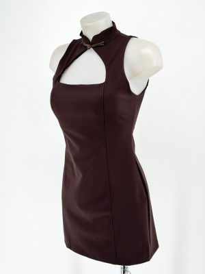 Robe marron Nanshi