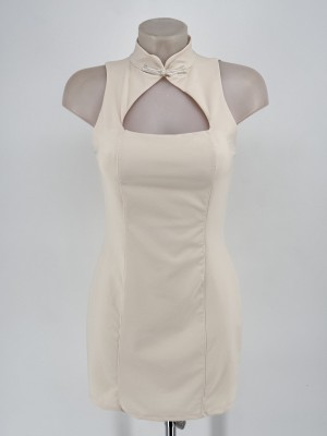 Vestido creme Nanshi