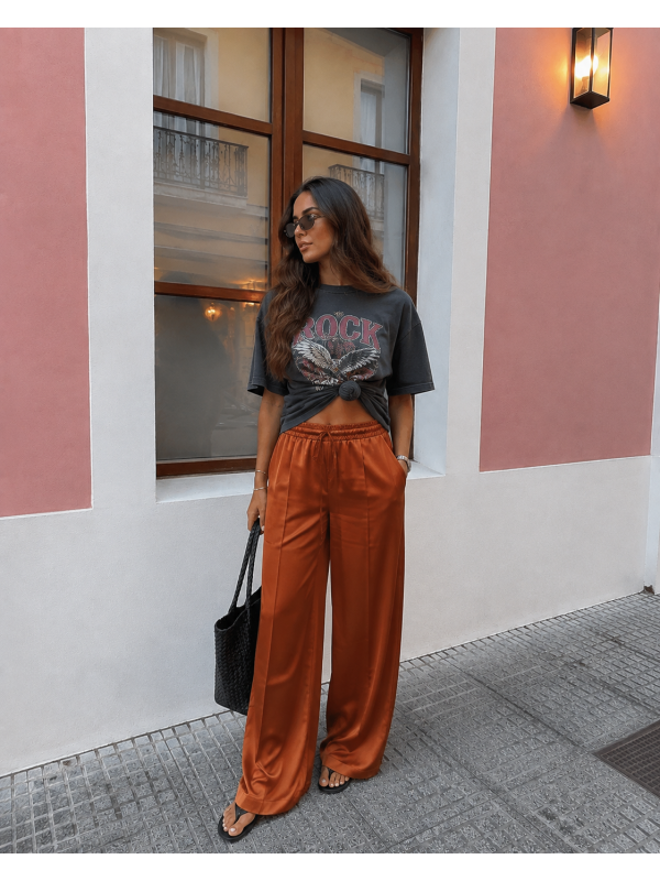 Pantalón Satinado