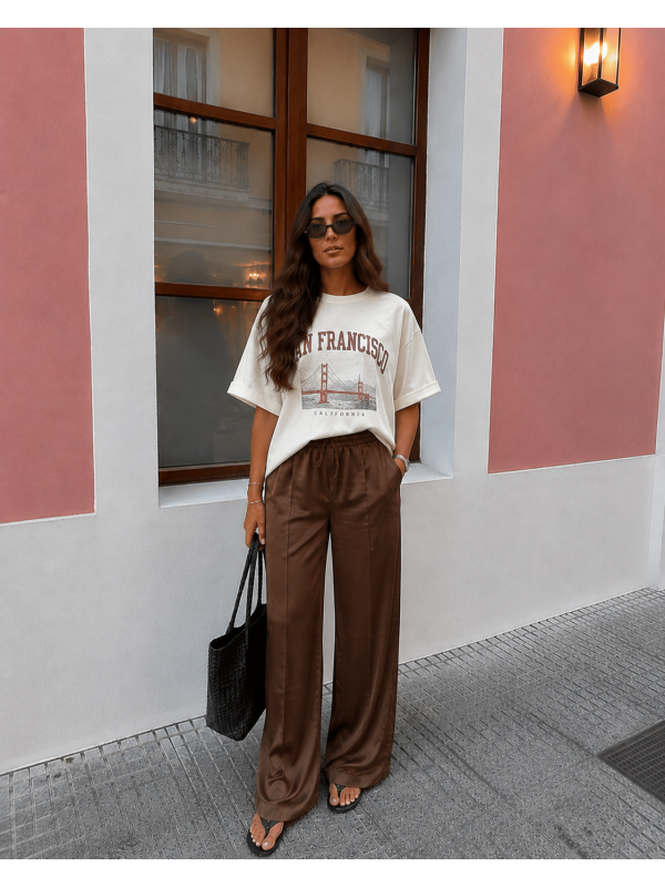 Pantalón Satinado