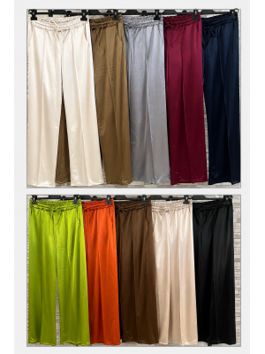Pantalón Satinado (Varios Colores)