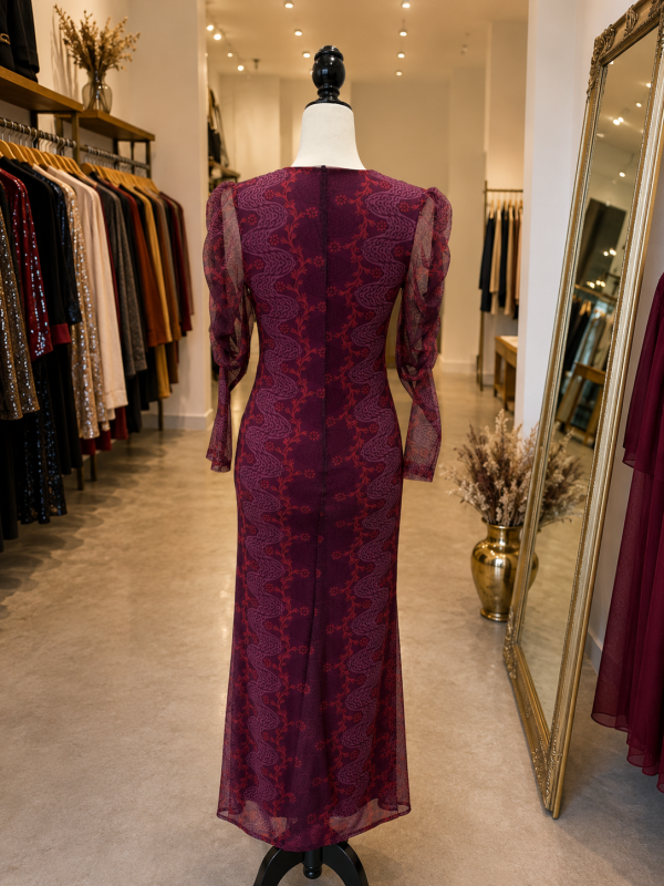 Vestido Candelaria Buganvilla