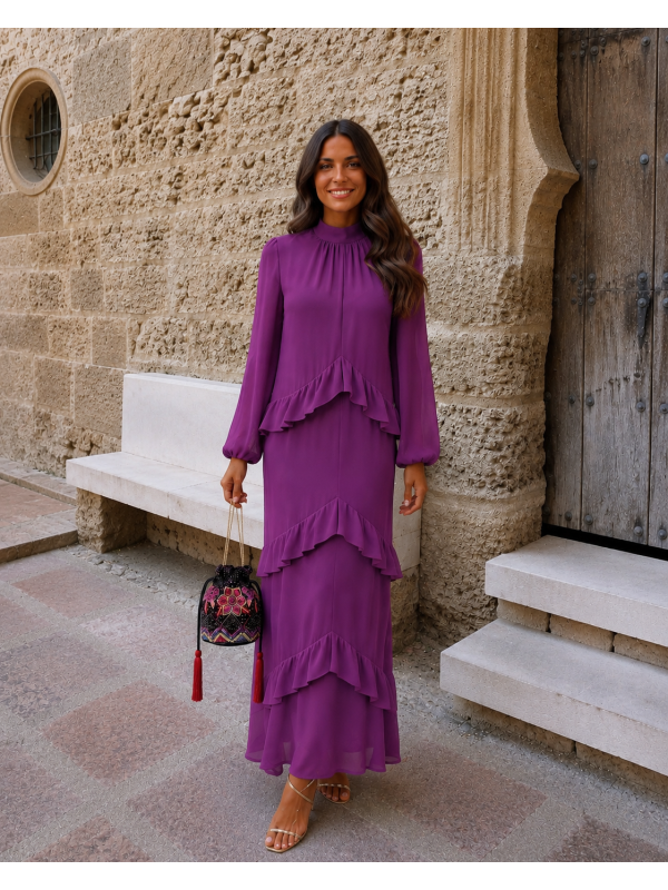 Vestido Adonai Buganvilla