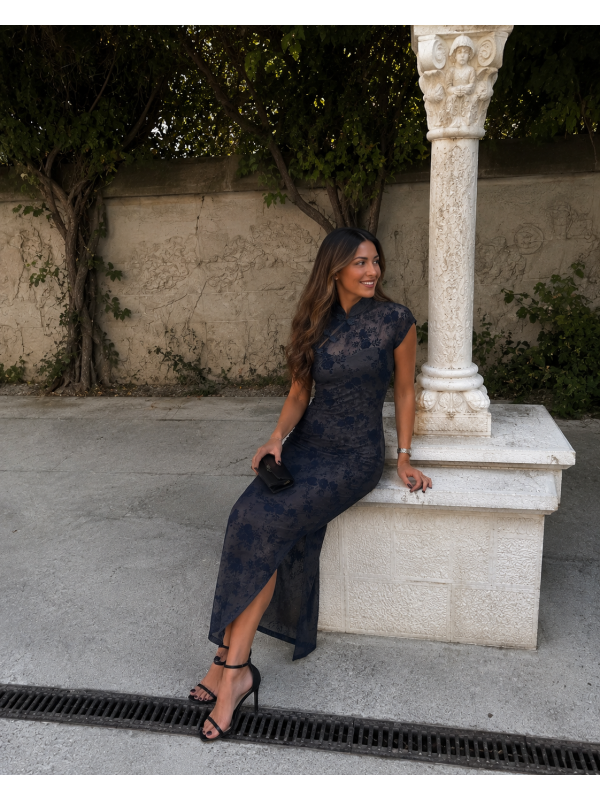 Robe bleue Asakusa