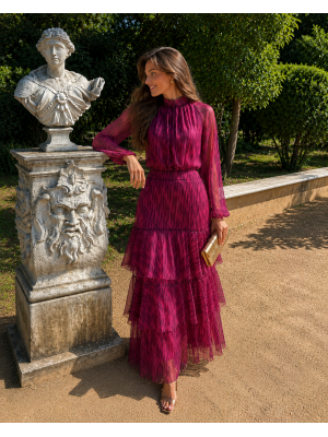 Makandé Set with Pink Sleeves