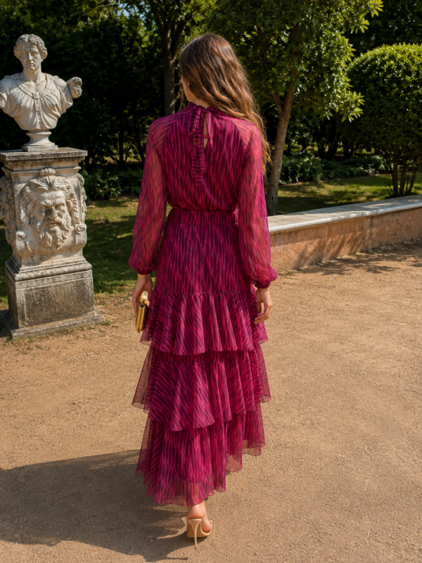 Makandé Set with Pink Sleeves
