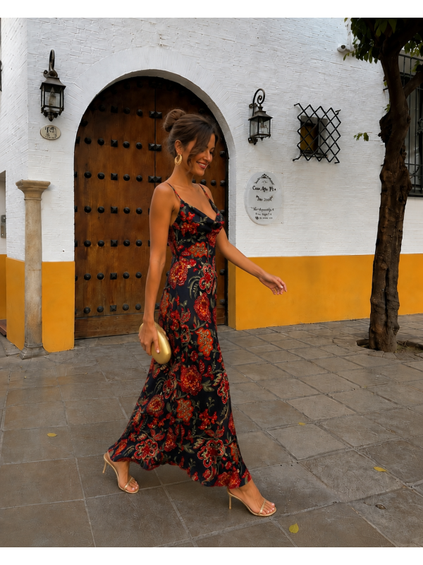 Vestido azul Liuzzi