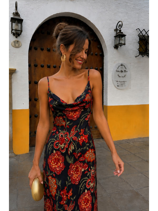Vestido azul Liuzzi