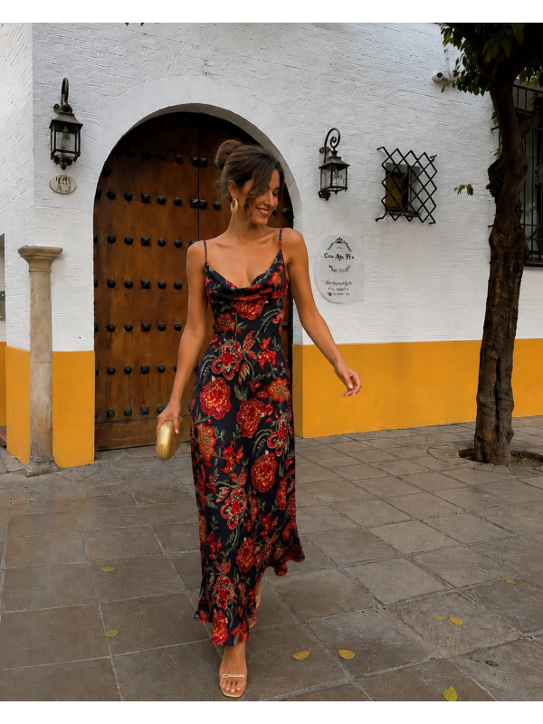 Vestido azul Liuzzi