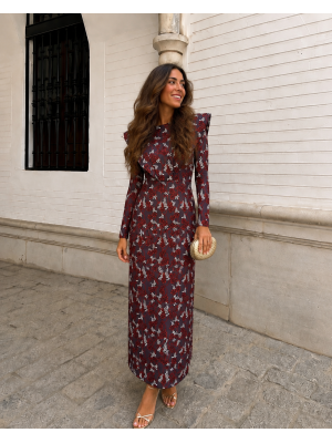 Vestido Longing Cinza Escuro