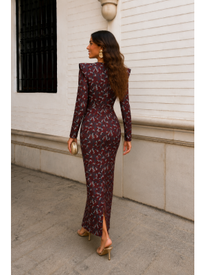 Vestido Longing Cinza Escuro