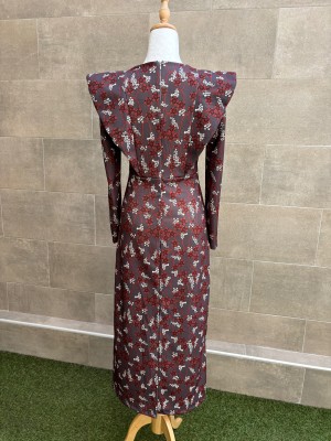 Vestido Longing Cinza Escuro