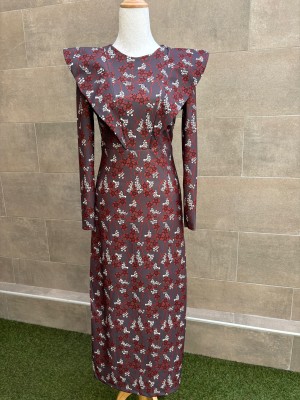 Vestido Longing Cinza Escuro