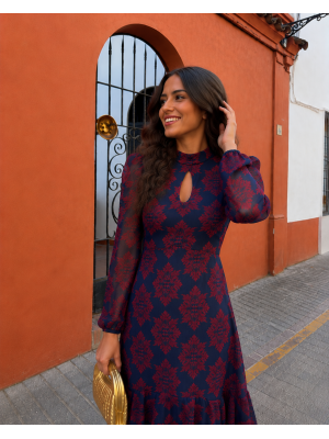 Vestido azul Quinzano