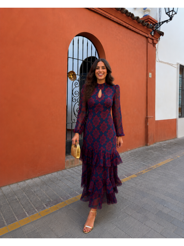 Vestido azul Quinzano