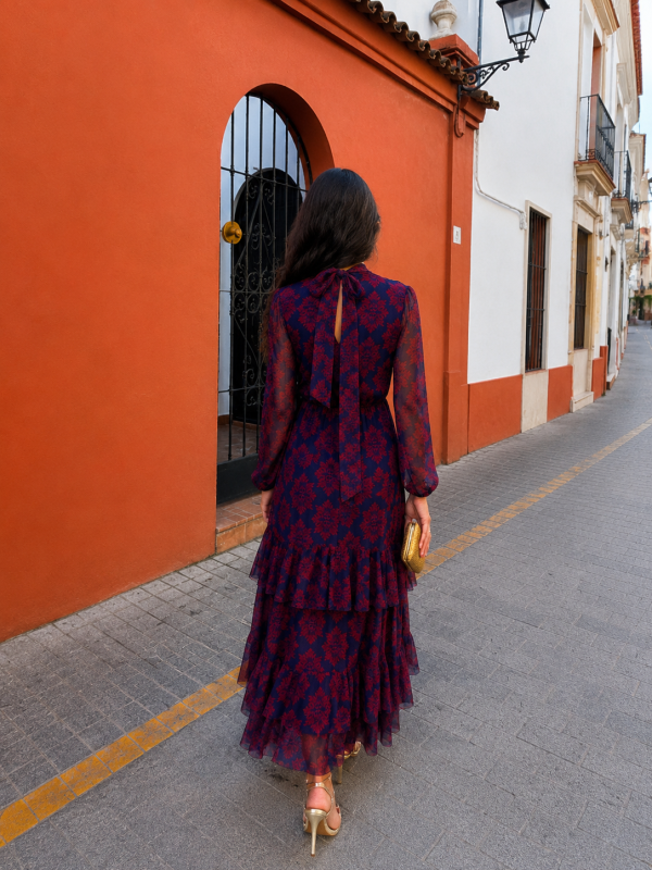 Vestido azul Quinzano
