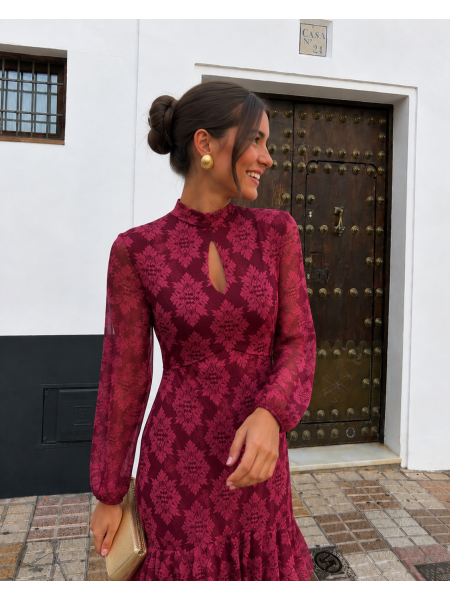 Vestido Quinzano Rosa