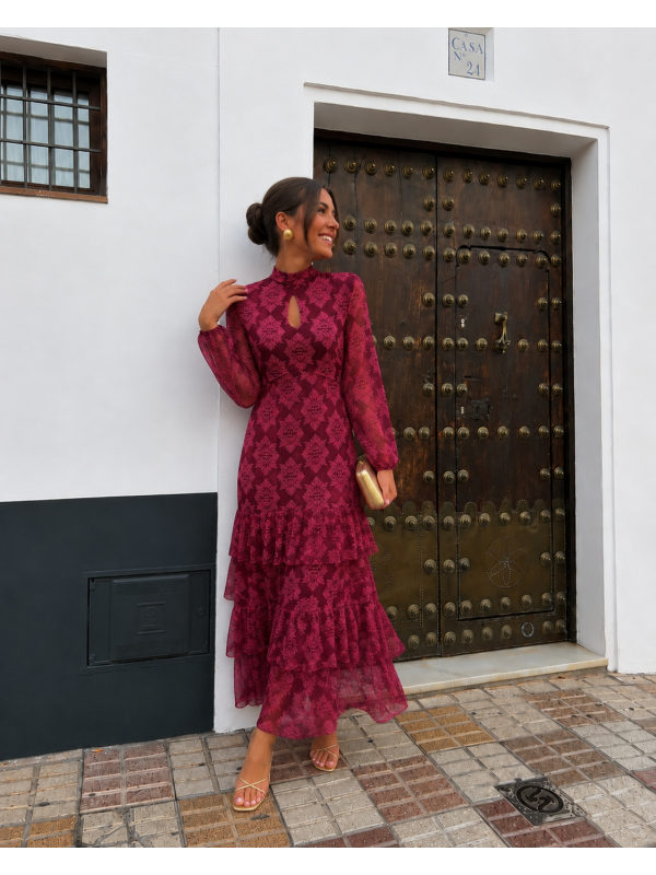 Vestido rosa Quinzano
