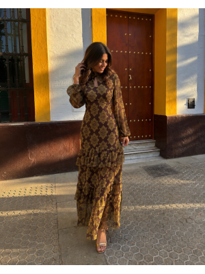 Robe marron Quinzano