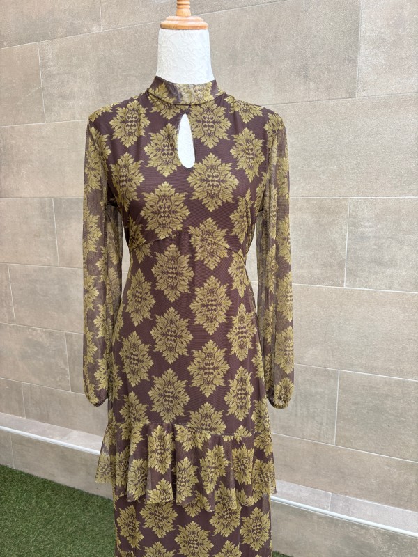 Quinzano Brown Dress