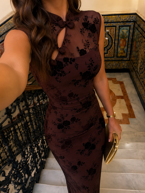 Asakusa Brown Dress