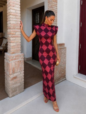 Vestido rosa Rhône