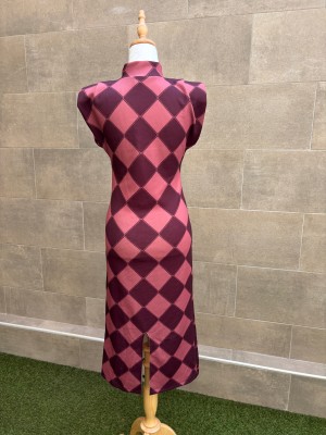 Vestido rosa Rhône