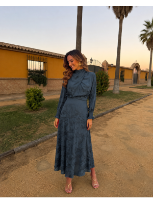 Vestido azul Simonetta