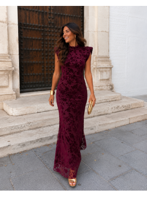 Robe violette vin