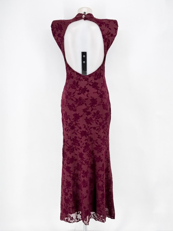 Wine Violet Dress