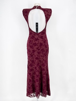 Vestido Viola Vino