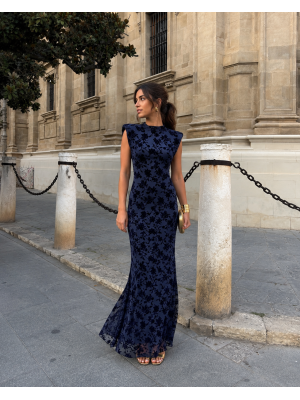 Robe bleu-violet