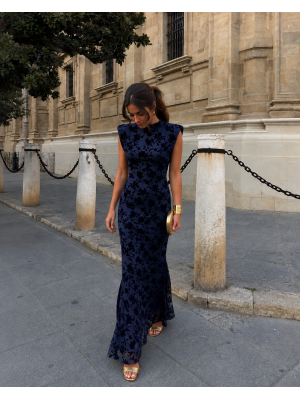 Robe bleu-violet