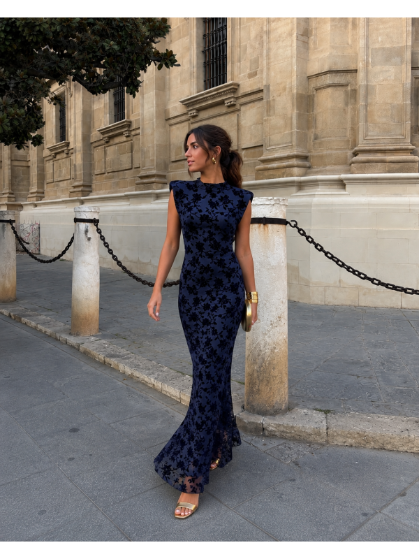 Robe bleu-violet
