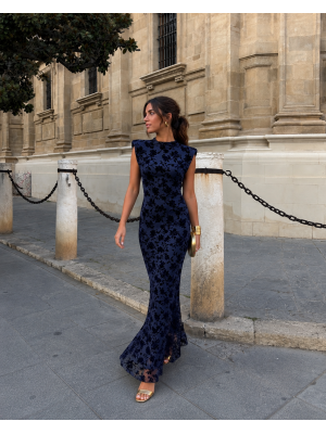 Robe bleu-violet
