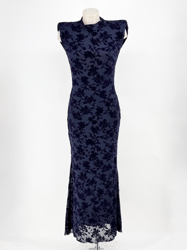 Robe bleu-violet