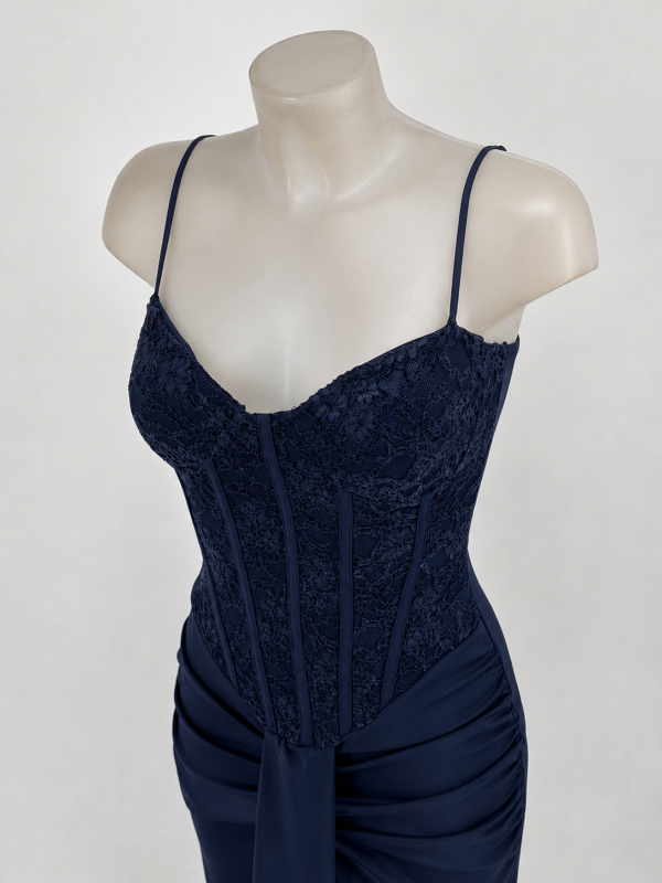 Vestido Tentación Azul Marino