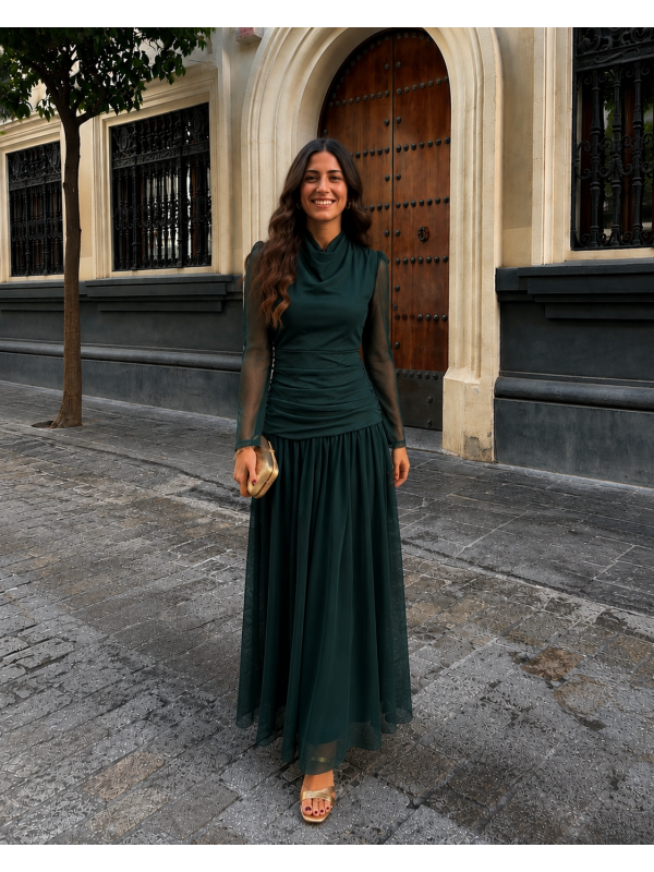 Green Moon Dress