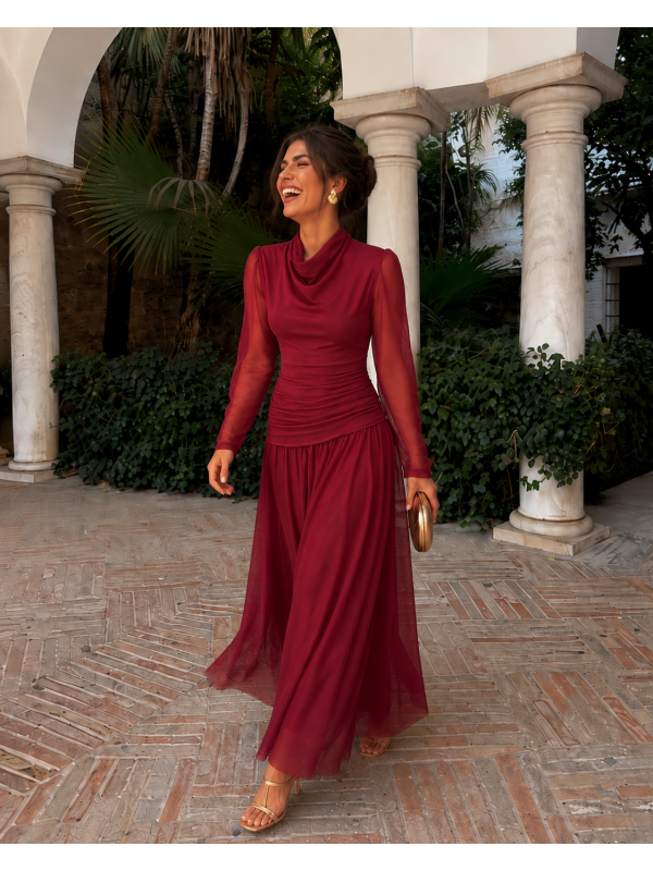 Vestido Lua de Vinho