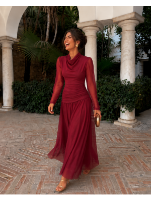 Vestido Lua de Vinho