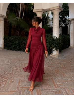 Vestido Lua de Vinho