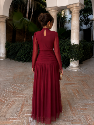 Vestido Lua de Vinho