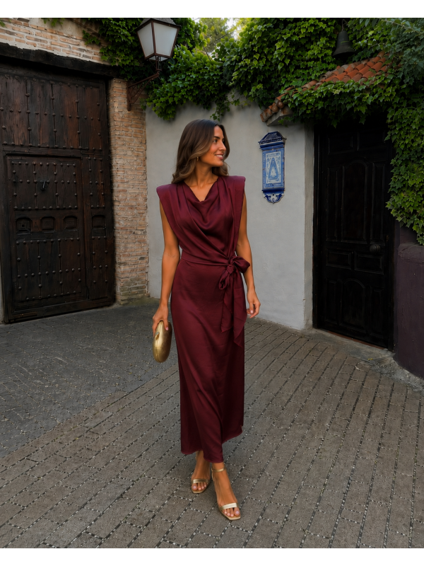 Vestido de Vinho Arcano